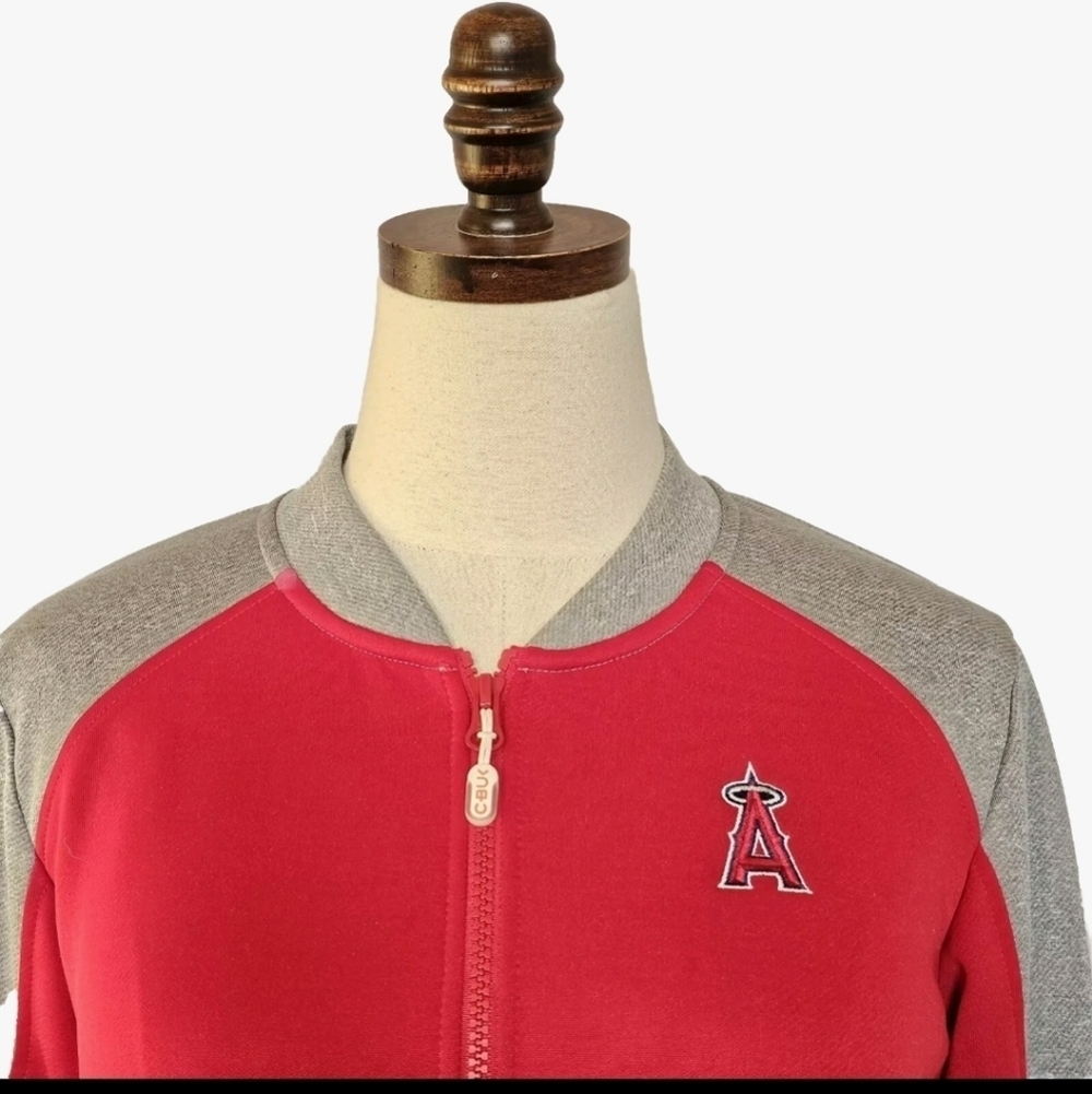 Cutter & Buck Women’s Full Zip Red Gray  San Francisco 49ers Athletic Jacket - Picture 2 of 13